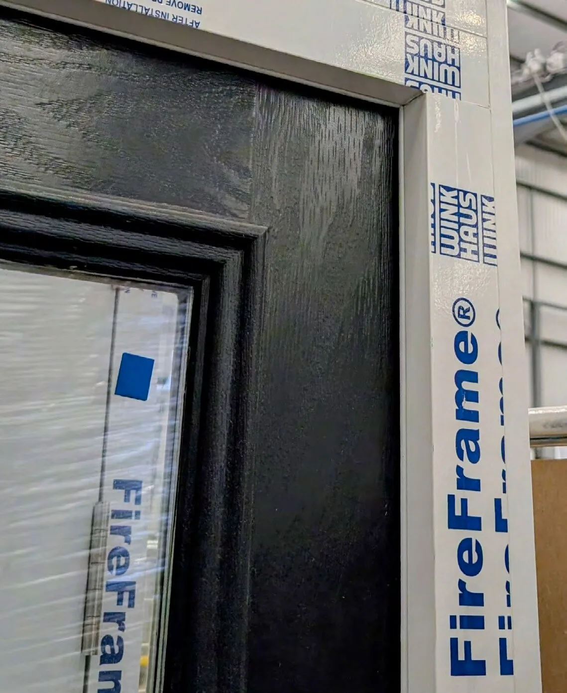 Winkhaus FireFrame locking system close-up