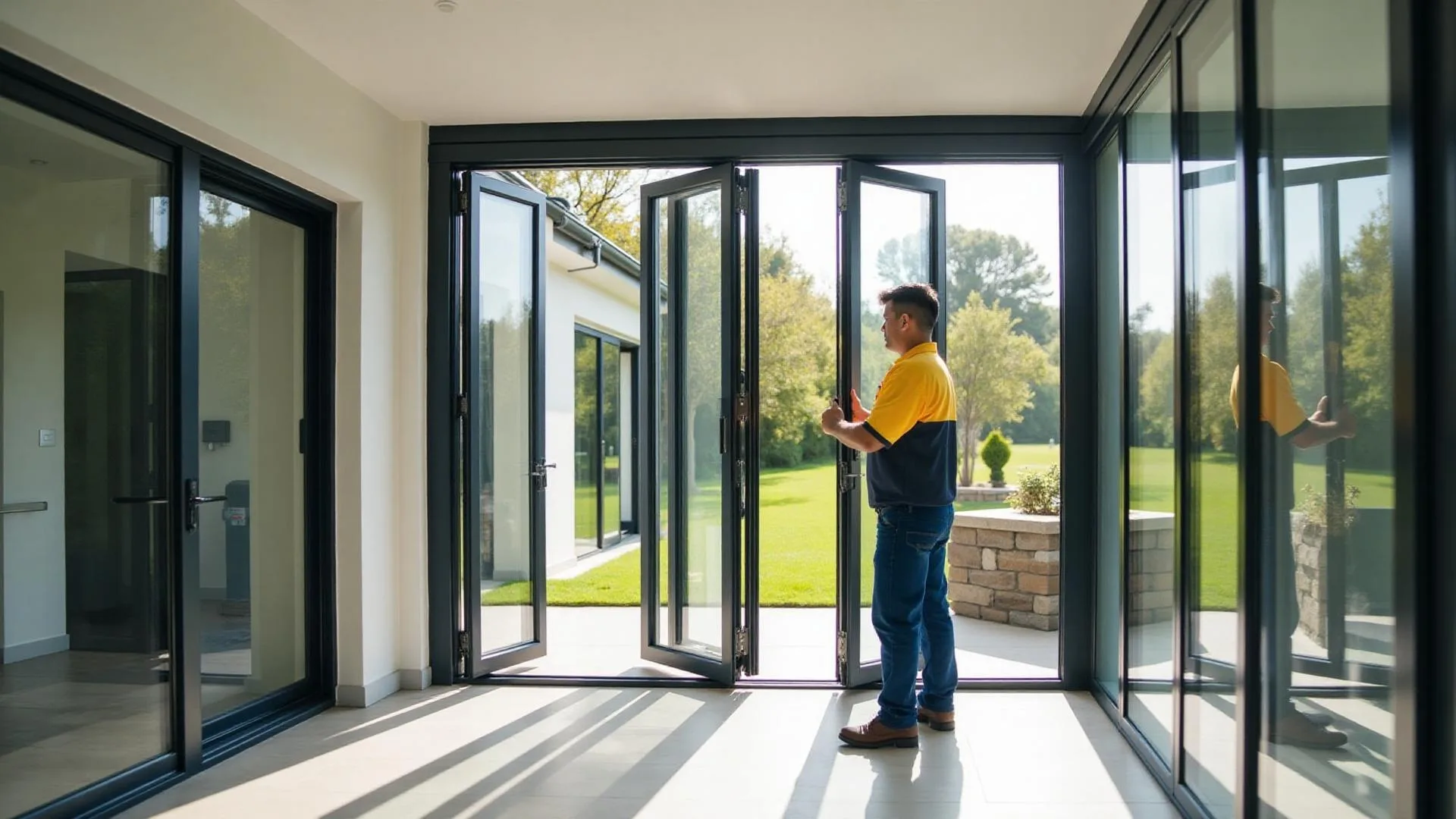 Liniar tilt and turn windows