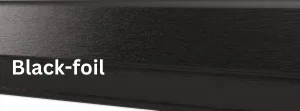 Black Foil door color option