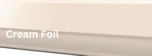 Cream Foil door color option