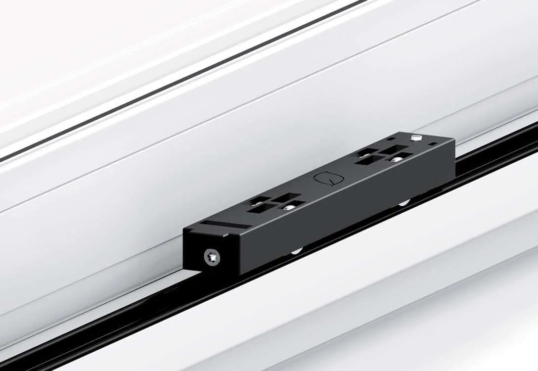 Patio door sliding mechanism with smooth operation hardware
